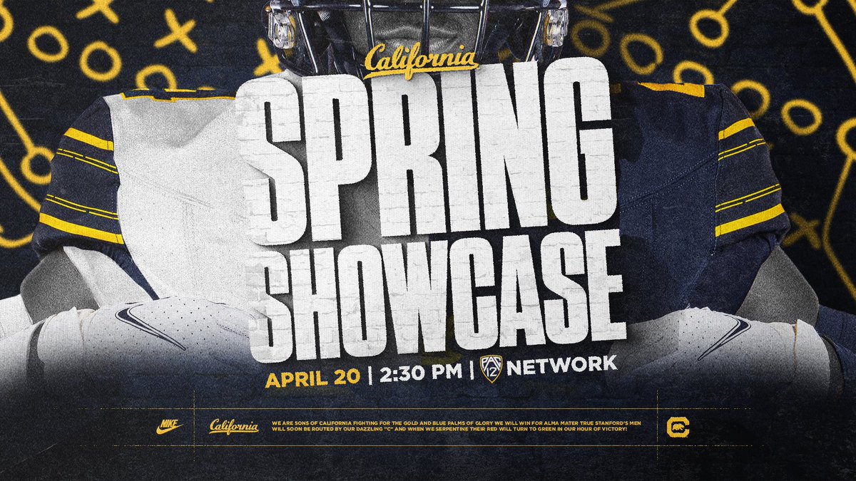 Did someone say FREE football?! Don’t miss 𝗦𝗽𝗿𝗶𝗻𝗴 𝗦𝗵𝗼𝘄𝗰𝗮𝘀𝗲 on April 20 😎🏈 Details » calbea.rs/4aSAXXI #GoBears
