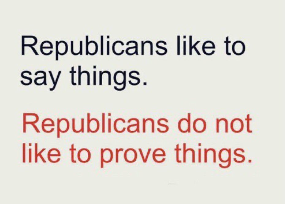 BCNY212's tweet image. No, cupcake. You see Repubs won’t spend $5 on anything that won’t give them $10 for their OWN pockets. Biden, unlike #TraitorTrump, ACTUALLY came up w an infrastructure plan. Infrastructure neglected by Trump. You still waiting for HIS plan “in 2 weeks”?
#DoNothingRepublicans