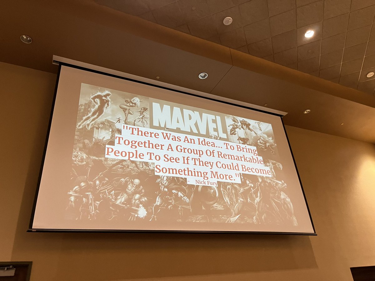 DAISLibrary's tweet image. Mrs. Farrell is excited to share work from the Model Curriculum Update committee with PA Librarians today! #GuardiansoftheLibrary #PSLA