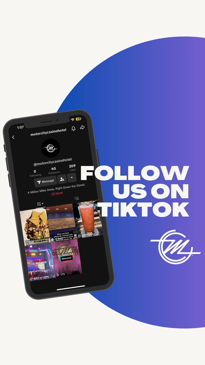 Hey! We’re on TikTok! Click the link to follow 👉 tiktok.com/@motorcitycasi…