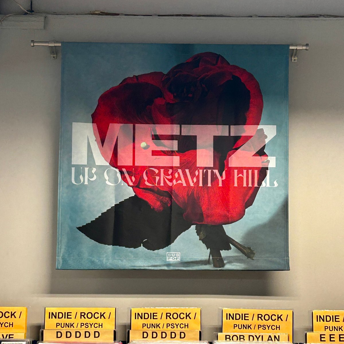 BRAND NEW BANNER Metz - Up On Gravity Hill Released today Loser Edition yellow vinyl / CD Order your copy here: piccadillyrecords.com/153669/METZ-Up… @METZtheband @subpop