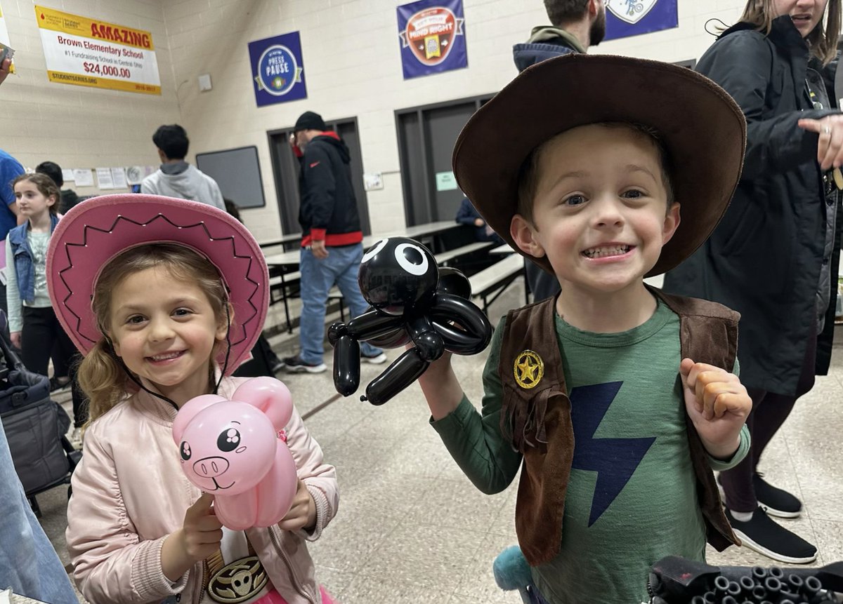 The @BRN_Elementary One School One Book event unites the school community through the joy of reading. This year's featured book was Charlotte's Web. Brown hosted a Family Fair Night with a book fair and swap for clothing, books, and toys, uniting the school community.