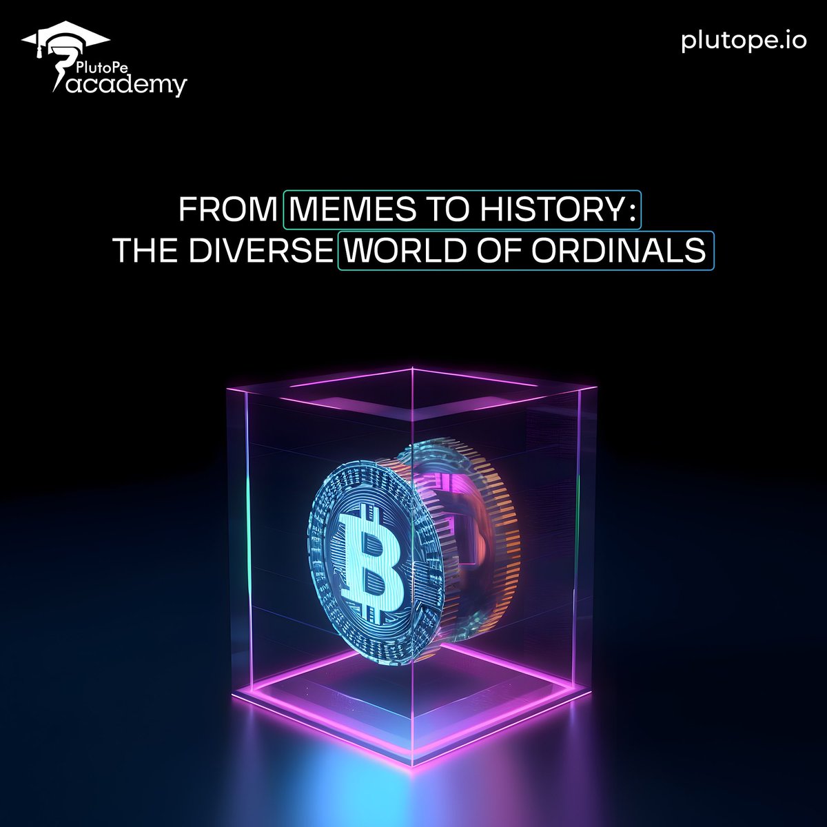 Bitcoin's Not Just for Money Anymore! 💸 Remember funny cat videos and those old history books you had in school? Imagine both existing on the #Bitcoin network forever! ♾️That's the Diverse World of Ordinals!🔐 🤔Think of it like this: Bitcoin is like a big, digital record
