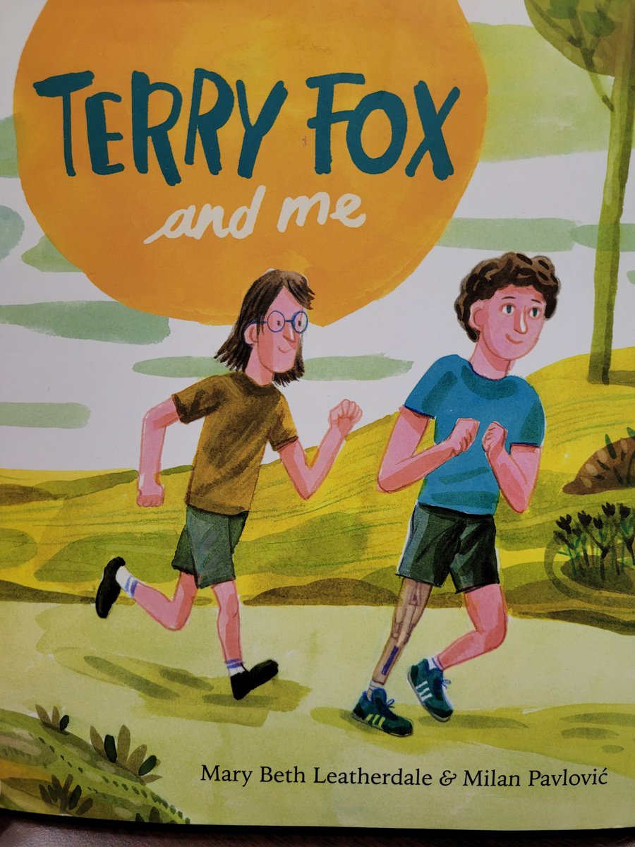 Eastside was visited by a special guest today, Mr. Fred Fox. Fred is in Corner Brook to commemorate the 44th anniversary of Terry's Marathon of Hope. It all started right here in NL on April 12, 1980. The book pictured below was donated to the school's library! 🇨🇦❤️@nlschools
