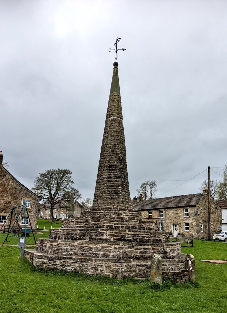 Market cross and stocks, West Burton, North Yorkshire