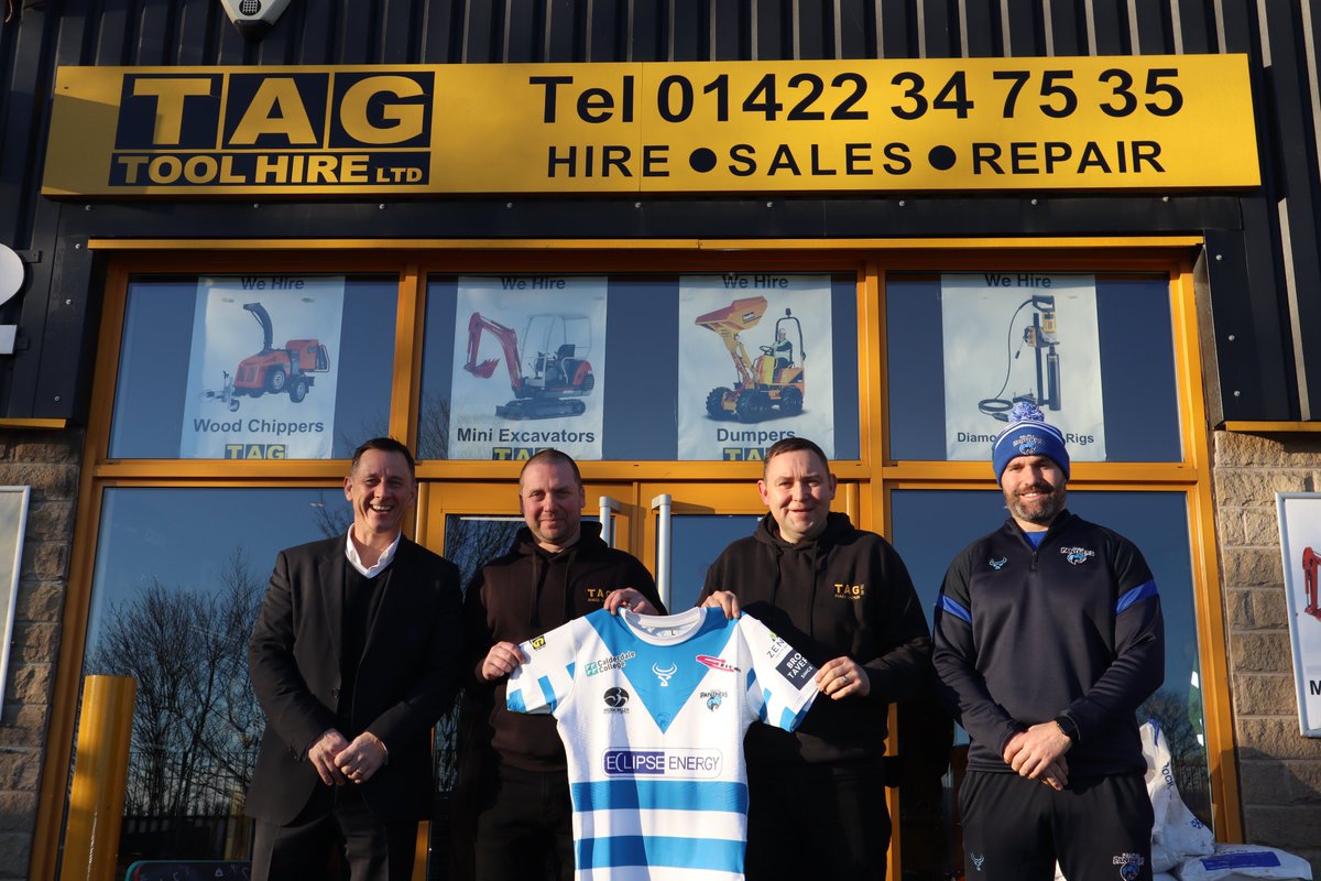 SPONSORS CORNER – TAG TOOL HIRE 🔧🔨

TAG TOOL HIRE LTD are experts within the tool hire and repair industry, with over 40 years of experience following their inception in 2009

halifaxpanthers.co.uk/panthers-news/…

#BWO #SponsorsCorner
