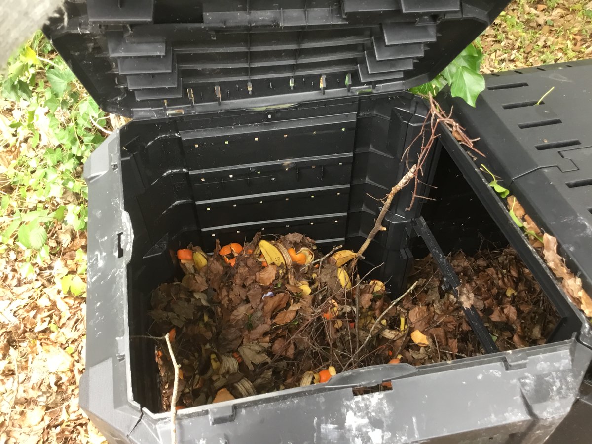 Our Pre-Prep compost bin is now up and running! ♻️🥕 Well done to every class for using the mini caddy bins in their classrooms and the Eco Club and Mrs Rose for emptying these into our compost bin each week! Hopefully, by next spring we will have compost to use! #compost