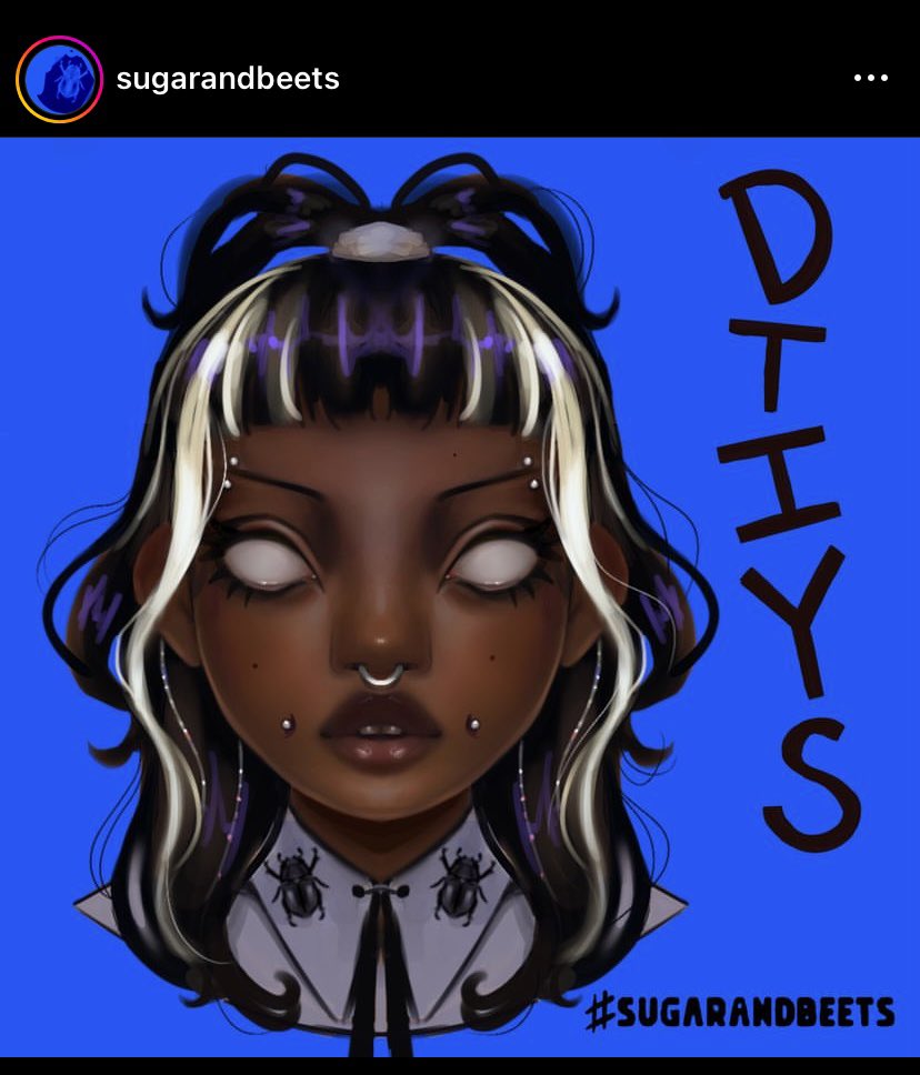 A very late #drawthisinyourstyle by @ sugarandbeets on IG
I think she looks so cool, I imagine she’s the protagonist in a fantasy horror book 💜

#sugarandbeets #dtiys #dtiyschallenge #drawthisinyourstylechallenge #drawing #art #artchallenge #drawingchallenge #markerart