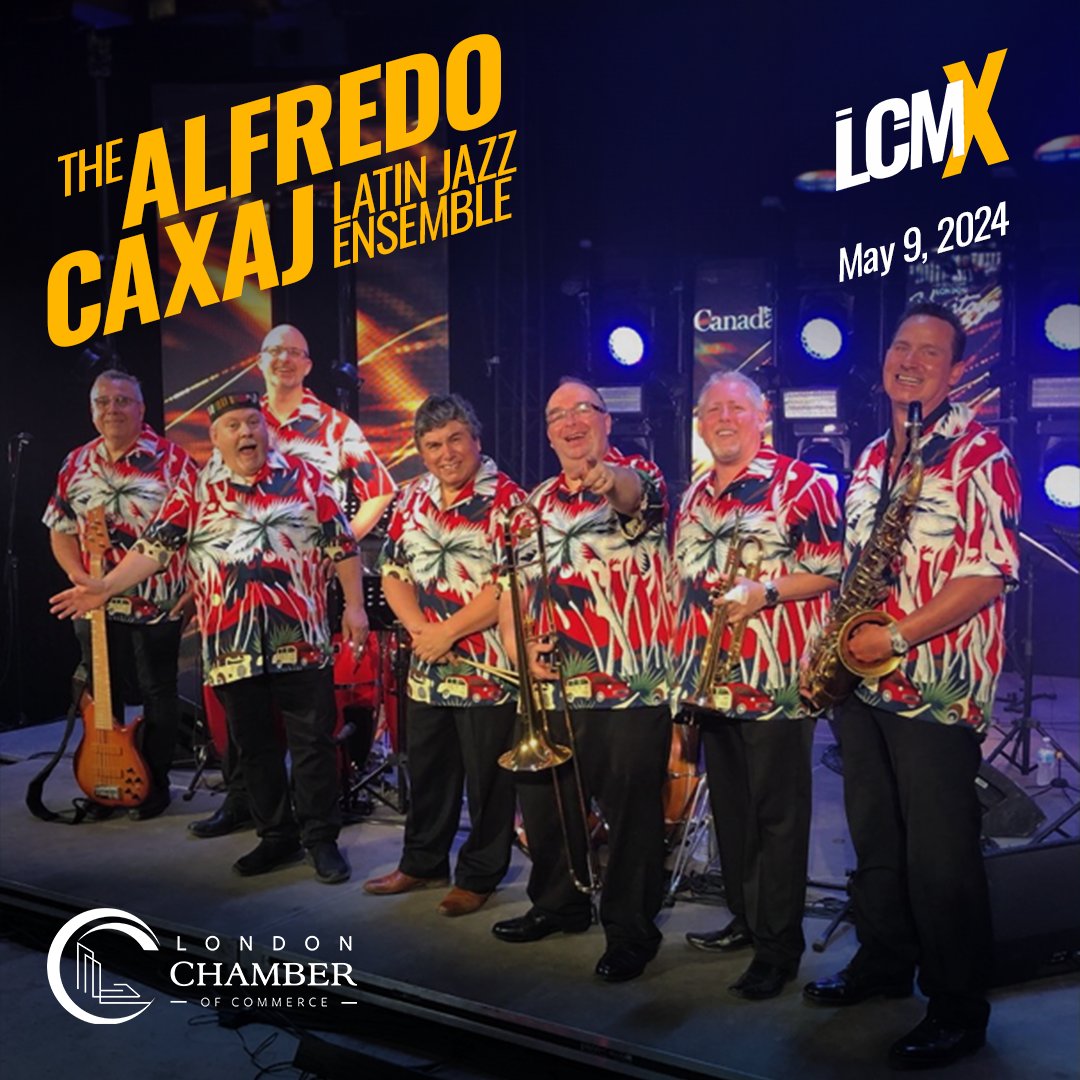 If you enjoy 'Jazz Junction' 🎶 each Sunday here on @1069TheX, you'll ♥️ The Alfredo Caxaj Latin Jazz Ensemble at the London City of Music Expo May 9th! londoncityofmusicexpo.ca presented by @LdnOntChamber #LCMX #ldnont #music 🎷🥁🎺