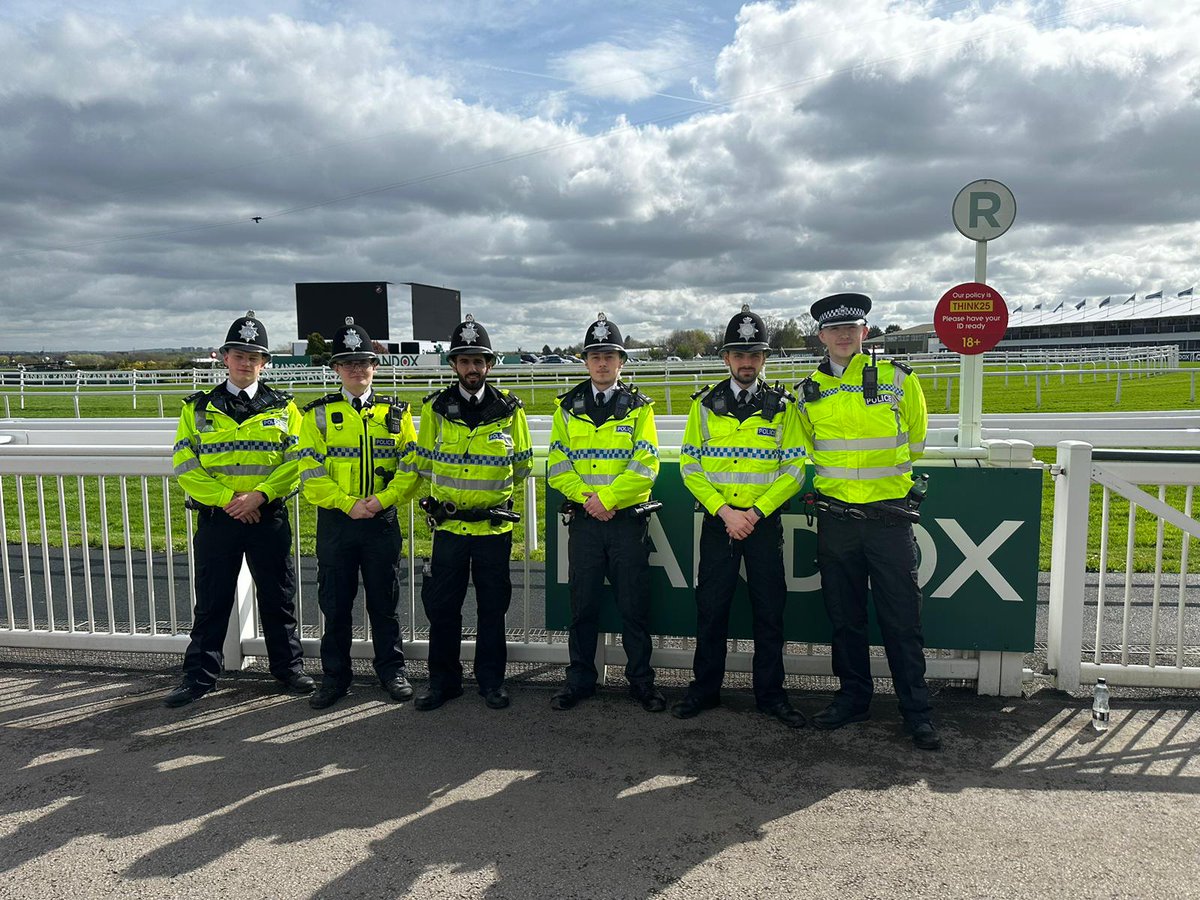 Day 1 - Team out at Aintree today #GrandNational2024 festival. If you are attending tomorrow or Saturday, please come and say hello. Find out more about the work undertaken by @MerseySpecials supporting the communities of Merseyside