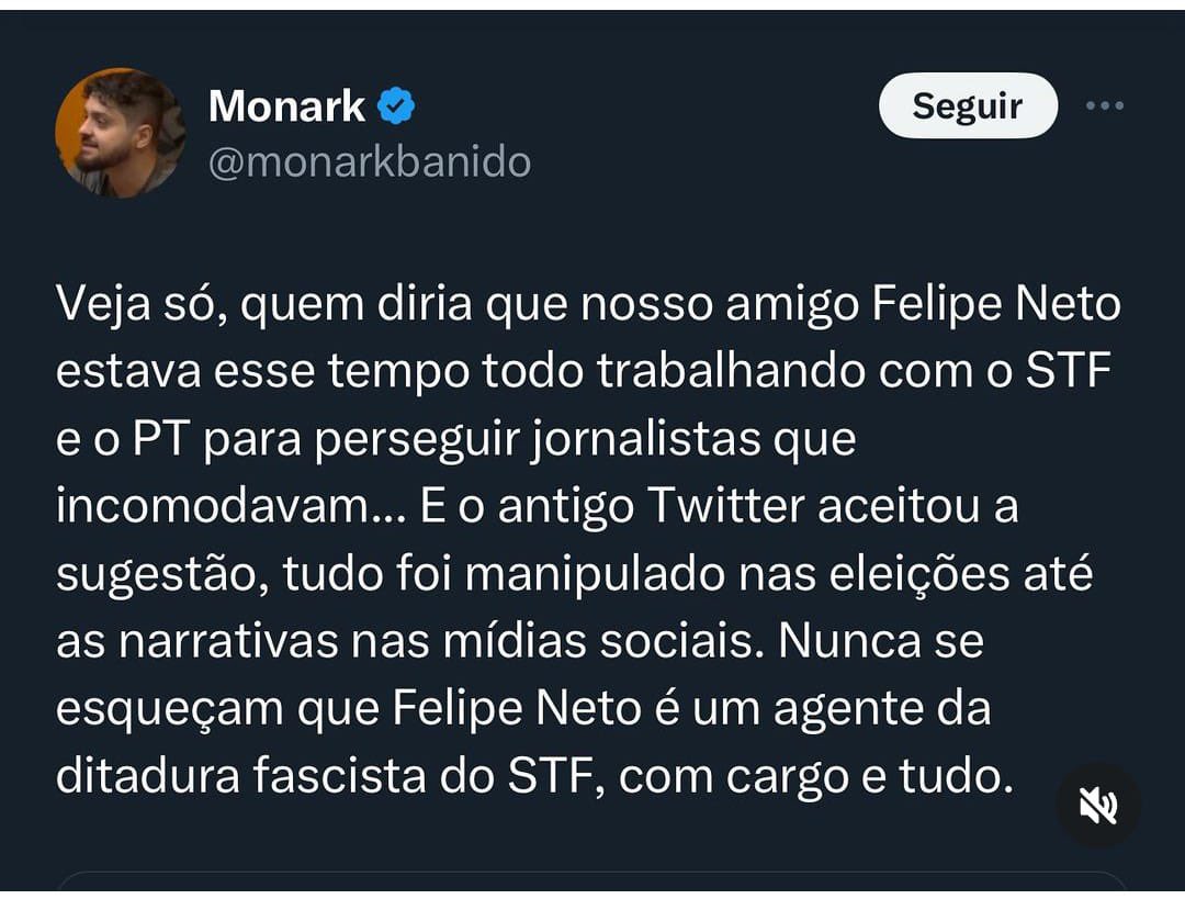 De Monark para o foca 🤭