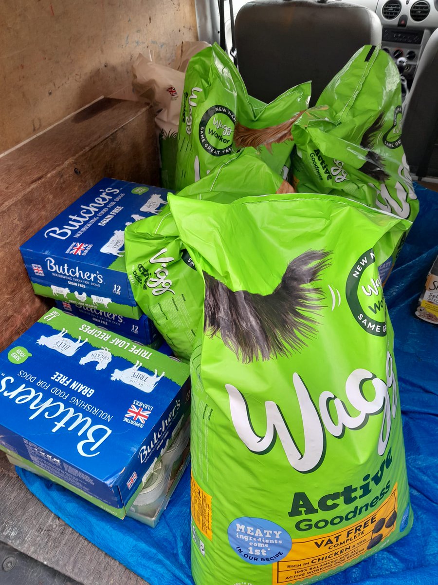 #foodbank parcels went out today, many thanks to all who support this vital service which keeps #dogs & #cats with their families & out of rescue 🙏 If you should ever wish to make a contribution no donation is ever too small or too big We have an Amazon Wishlist but many…