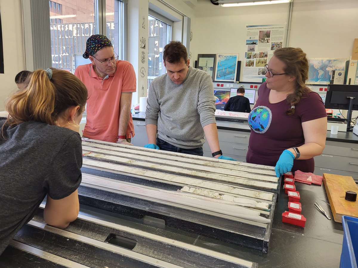 How many cores can one scrap and describe a day? Lots and lots as we race towards the finish end at the <a href="/ECORD_IODP/">ECORD</a> #MagellanPlus #21CenturyDrilling.