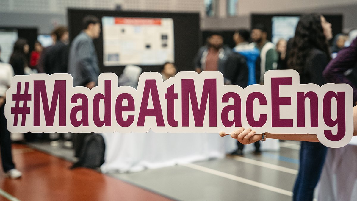 Our graduating students capped off their year by showcasing their innovative and impactful #MadeAtMacEng work at the Capstone Expo. In case you missed it, here are five Capstone projects that are engineering a brighter future: eng.mcmaster.ca/news/students-… #MacEngProud