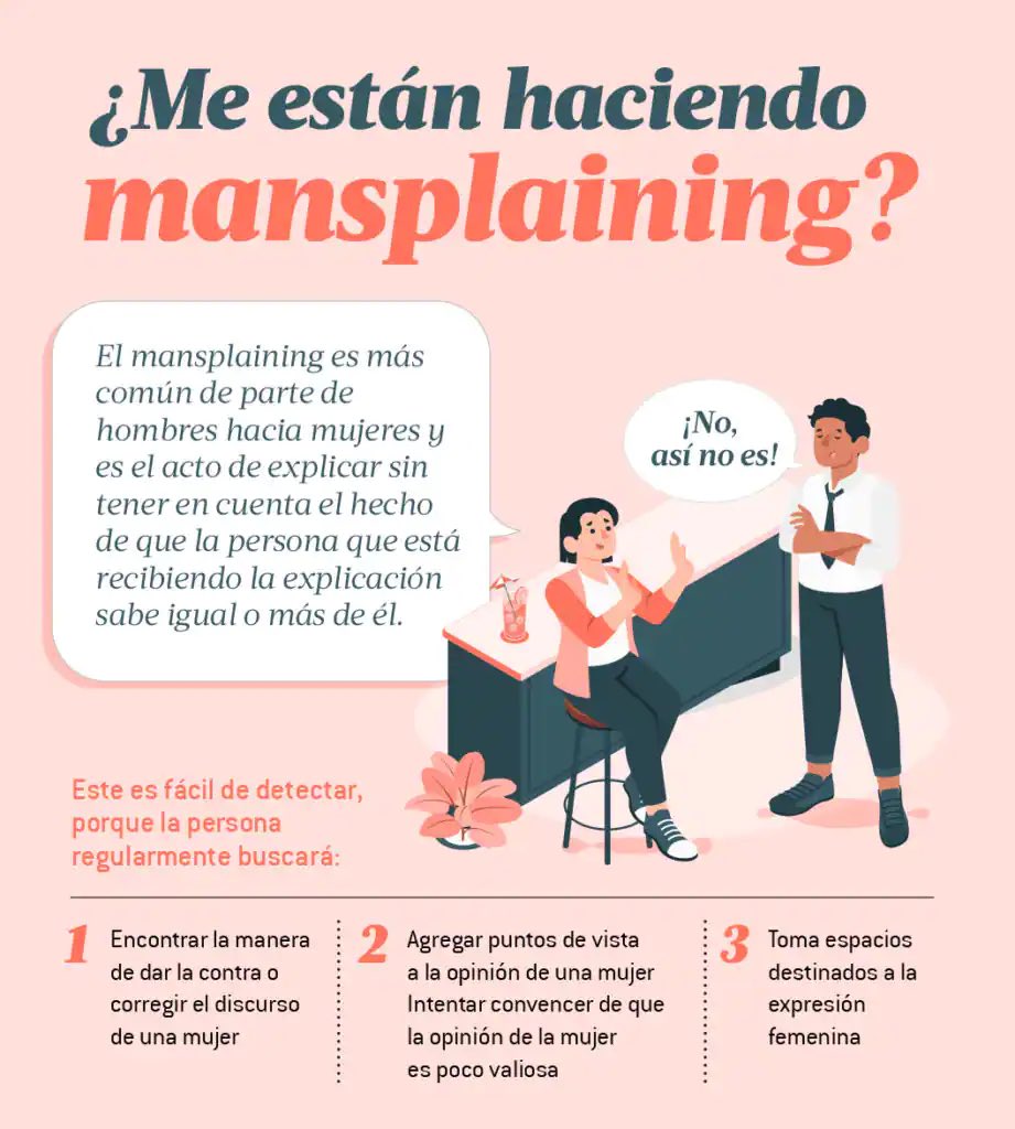 KarenGWaifu's tweet image. Para los que me preguntaron que es #mansplaining