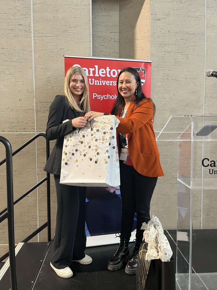 Congratulations to our session two PURE winners: Hannah Driedger and Maya Siddons. Well done!