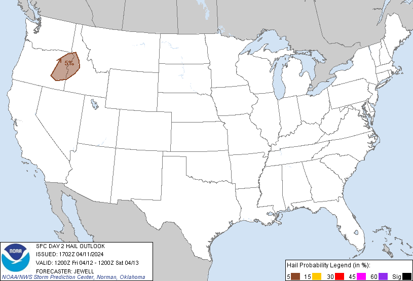 D2
#MarginalRisk in parts of #Nevada,#Idaho,#Oregon states esp #Boise, #MeridianID, #CaldwellID, #EagleID, #Nampa, #LaGrande, #OntarioOR, #BakerCity, #Winnemuca due to 5%#Wind/#Hail/<2%#Tornado risks
#wxtwitter #SPC #wxx #severewx #ORwx #IDwx #NVwx #PNW #PNWwx #atmospherricriver