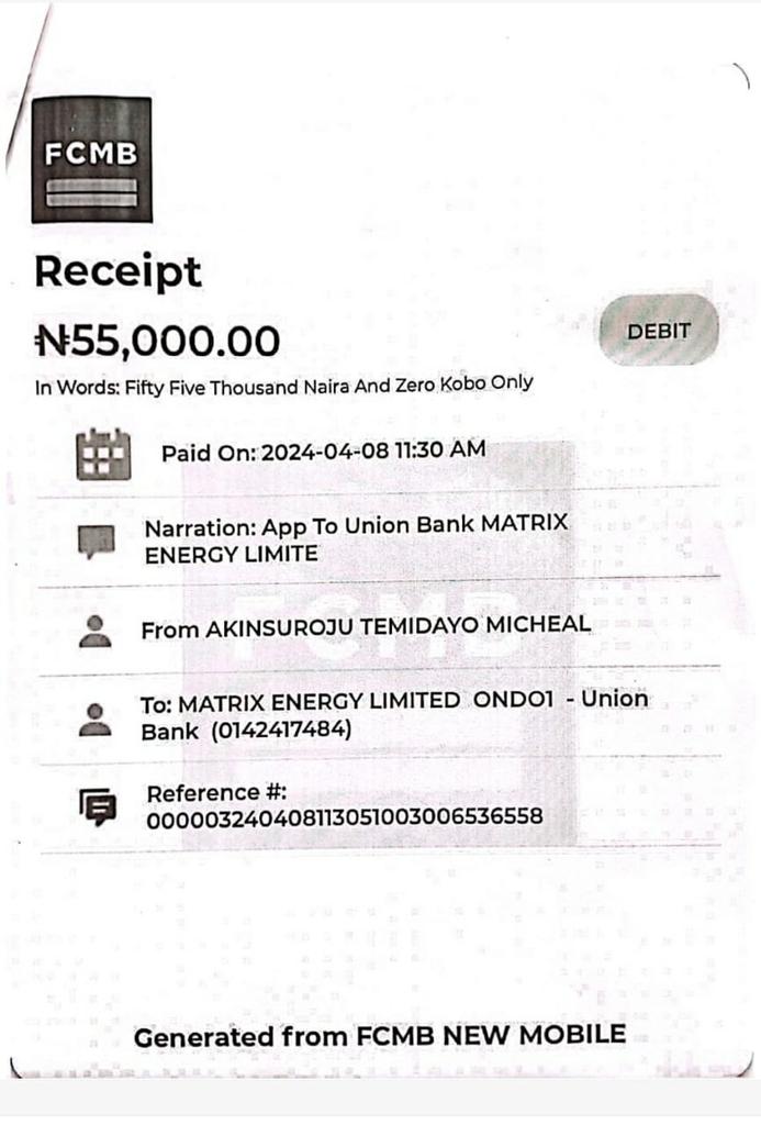 E don happen! Mr. Wale Akinterinwa has initiated legal action against Matrix Filling Station for 'Oil theft allegation', demands N500m for damages To y'all that allow yourselves be used to push fake news this period, repeat after me; may my tweet not land me in kirikiri🤲