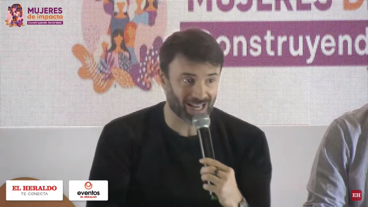 <a href="/camilachain/">Camila Chain</a> <a href="/Miradelmar/">María del Mar Quintana Cataño</a> <a href="/ECepedaTarud/">Efraín Cepeda Tarud</a> "Hay una frase que dice 'a una mujer no se le toca ni con el pétalo de una rosa, yo digo que a nadie'", expresa el actor Felipe Galofre en el #ForoMujeresQueImpactan. 

Siga la transmisión del panel 'Más hombres, menos machos' ➡ tinyurl.com/8bma4u7t