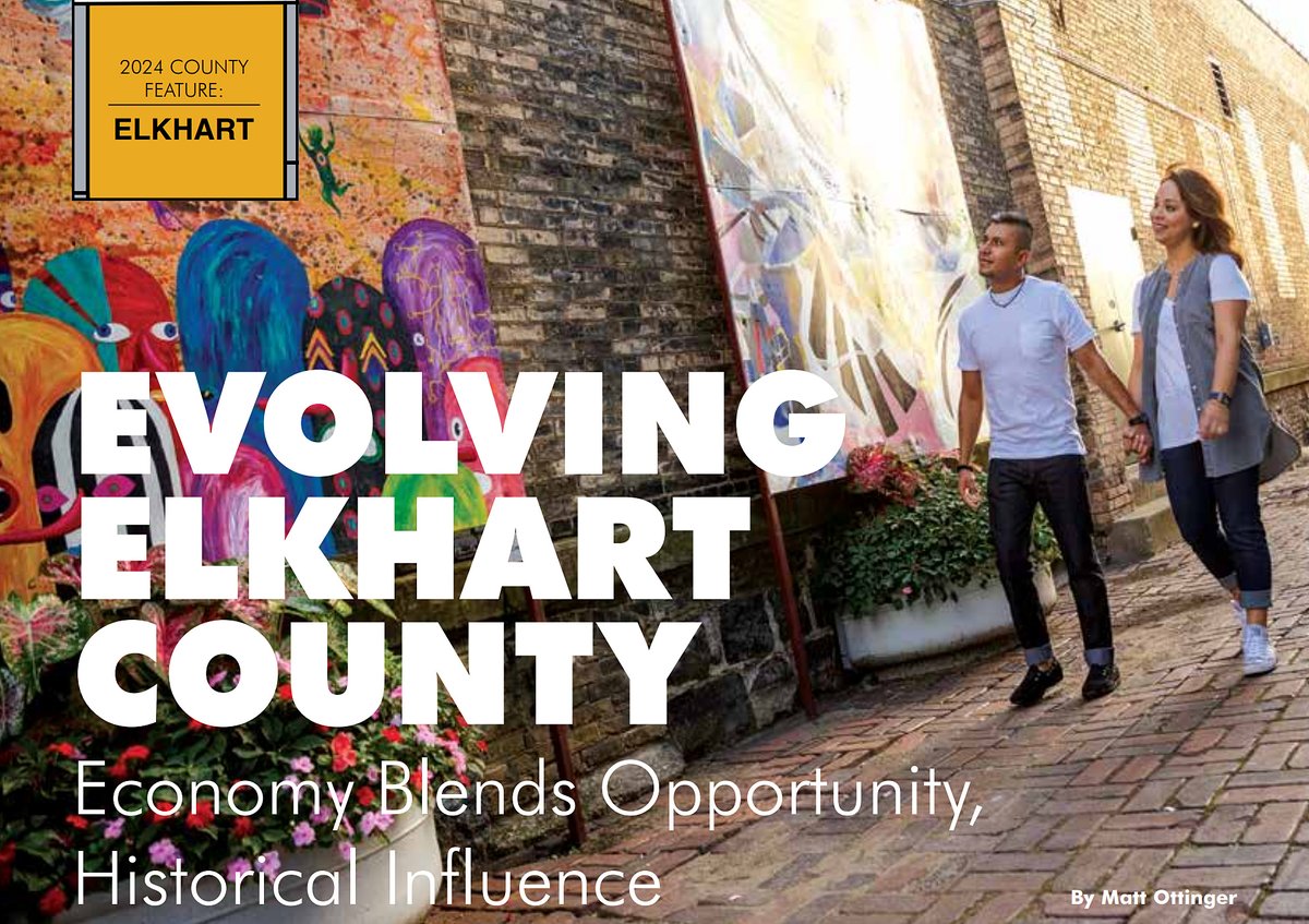 Growth is coming to Elkhart County, a region nestled along the Indiana-Michigan border and well known for its manufacturing prowess and craftsmanship. Read about the area in our BizVoice magazine: bizvoicemagazine.com/wp-content/upl…