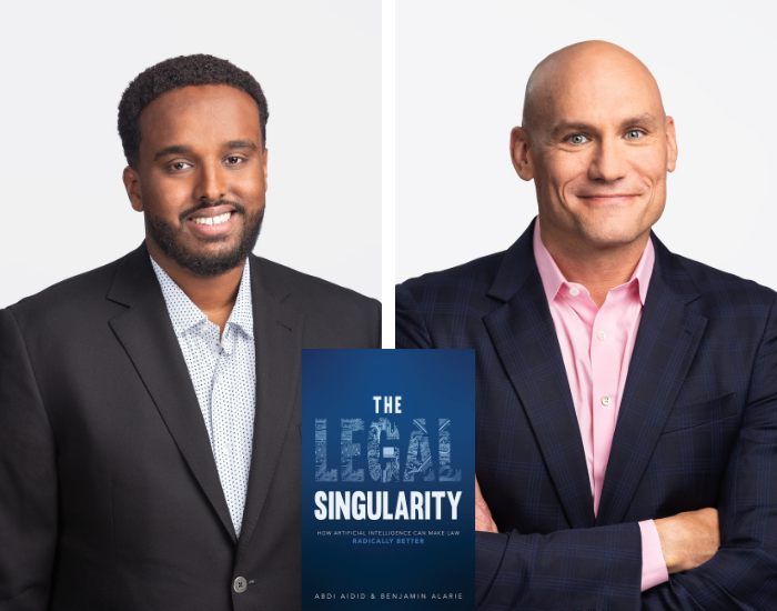 The Legal Singularity: How #AI Can Make Law Radically Better (@utpress) by @AbdiAidid and Benjamin Alarie (@BAlarie) has been shortlisted for @DonnerPrize. utoronto.ca/news/legal-sin… @UofTNews