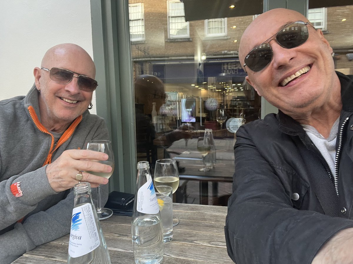 First outdoor drinks of 2024…😎👍