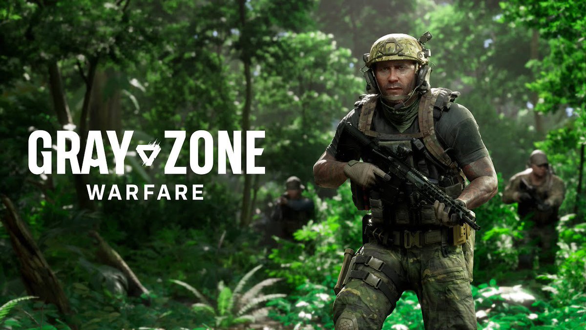 Will have some time to check out @GrayZoneWarfare early starting April 18. Stay tuned on the Twitch and YouTube channels to see what’s up. Excited for this one.