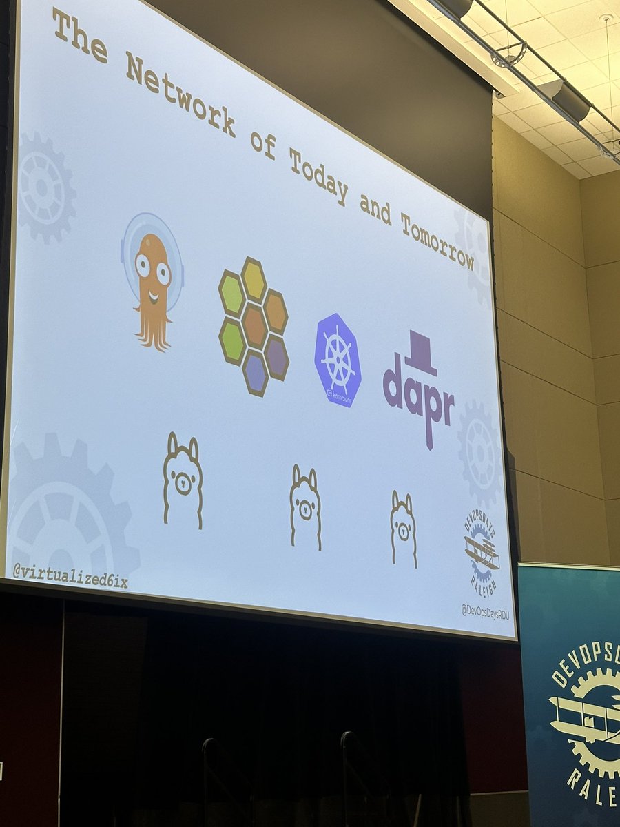 The great @virtualized6ix GitOps The Network! Modern Networking Platforms with Kubernetes at @DevOpsDaysRDU 🔥