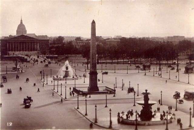 Pierre-Yves Petit dit Yvon. Place de la Concorde Années 1920. Paris