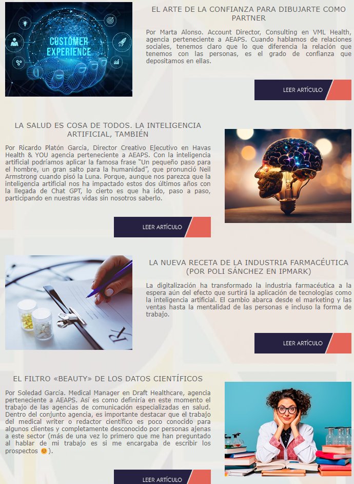 @CiceroComunica presenta “Lateralmente”, El Arte de la Confianza para dibujarte como partner, Des(conectar)... Todo esto y más en nuestra nueva newsletter aeapsalud.es/news/news-abri… #marketing #IndustriaFarmaceutica #comunicaciónSalud @VML_Spain @HavasYou @drafthealthcare