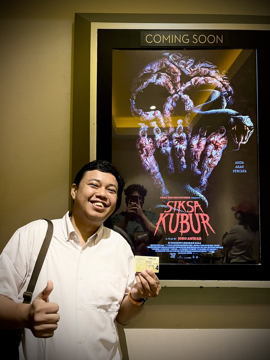 Asli Bang <a href="/jokoanwar/">GHOST IN THE CELL - A FILM BY JOKO ANWAR - SOON</a> Filmnya Spektakuler, Auto Bikin Pengen Taubatan Nasuha Selepas Nonton Film #SiksaKubur 
<a href="/ComeandSeePics/">Come and See Pictures</a> <a href="/LegacyPictures/">Legacy Pictures</a> <a href="/RapiFilm/">Rapi Films</a> <a href="/faradinamufti1/">Faradina Mufti</a> <a href="/rievien_pinung/">rieviena yulieta</a> <a href="/runnyrudiyanti/">Runny Rudiyanti</a> <a href="/MuzakkiRamdhan/">Muzakki Ramdhan</a> <a href="/_putriayudya/">Putri Ayudya</a> <a href="/tia_hsb/">tiahasibuan</a>