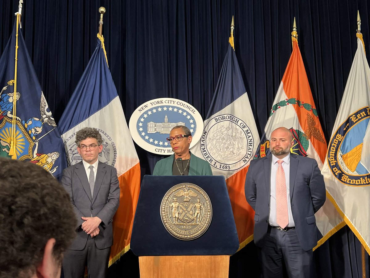 “It is certainly not the way to get things done,” NYC Council Speaker @AdrienneToYou says about the new policy @NYCMayor administration is trying to implement requiring council members to fill out a form before they speak to any city agency (DSNY- trash pick up; Police)