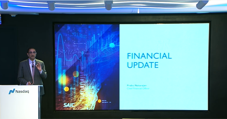 'We are committing to high revenue growth rates. We are demonstrating that the structuring of this portfolio is capable of delivering growth rates,' said SAIC CFO Prabu Natarajan, diving into the company's financial performance and growth opportunities.