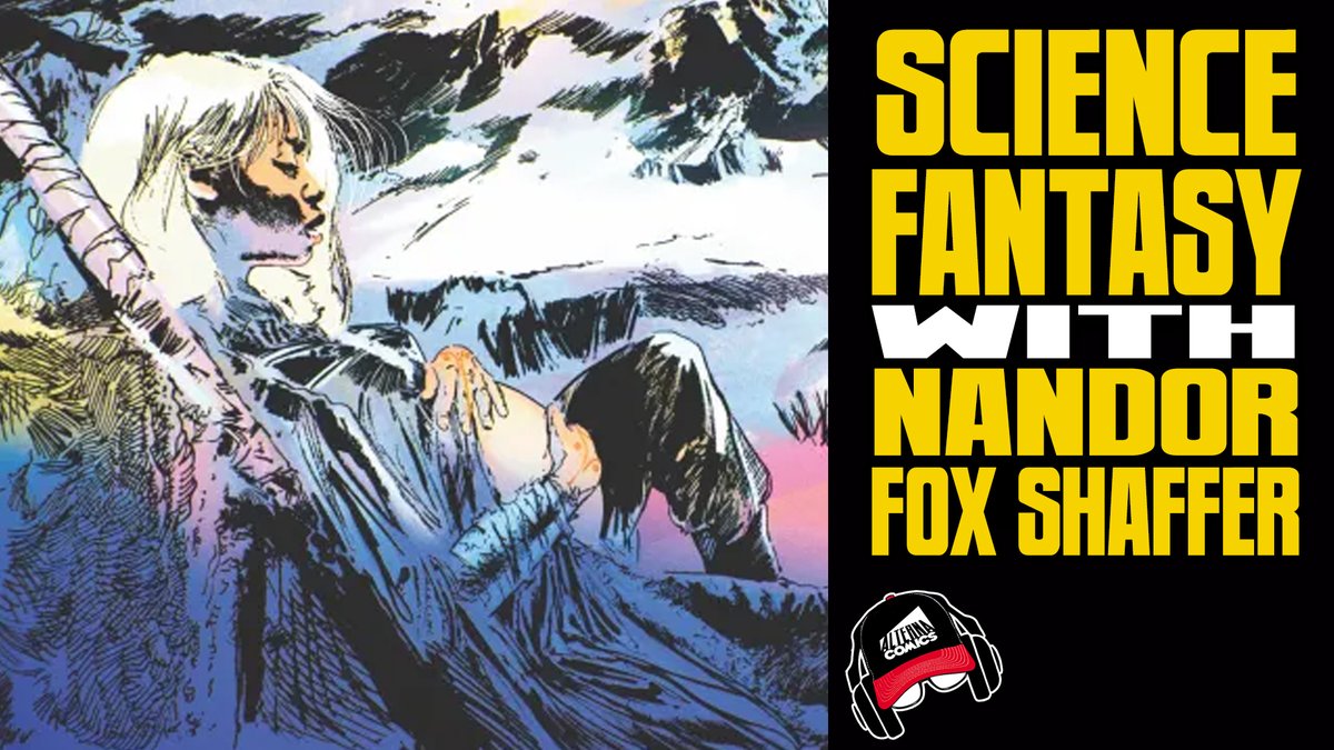 Tonight at 10pm EDT COMIC BOOK RADIO ep.188 Nandor Fox Shaffer @nandorfox Watch the show and join the conversation! ▶️ youtube.com/watch?v=5mBrwl…