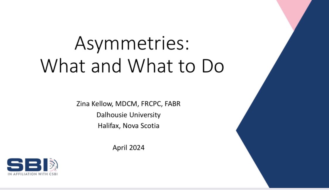 Zina Kellow’s is speaking NOW at the Mammography Screening and Diagnostic: Nuts and Bolts presentation, specifically about Asymmetries. Talk happening in 510AC.