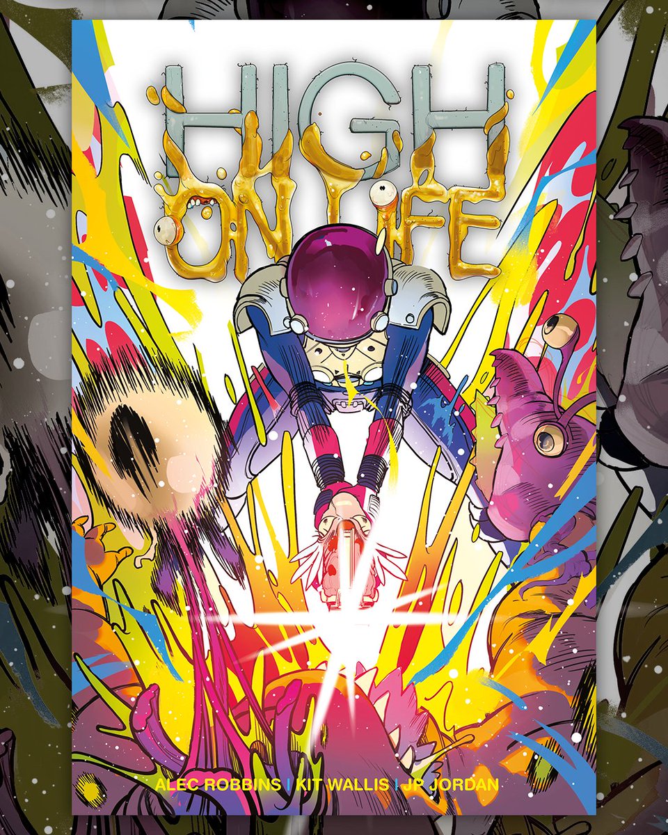 THE BIG NEWS: High On Life comics drop JUNE 12TH. 🛸 WHERE CAN I BUY COPIES? 🛸 HOW DO I ORDER THROUGH A COMIC STORE? 🛸 HOW DO I GET MY COMIC STORE TO ORDER ALL ISSUES? This link = answers. It's all here. Feel free to yell at us about something else. titan-comics.com/news/pre-order…