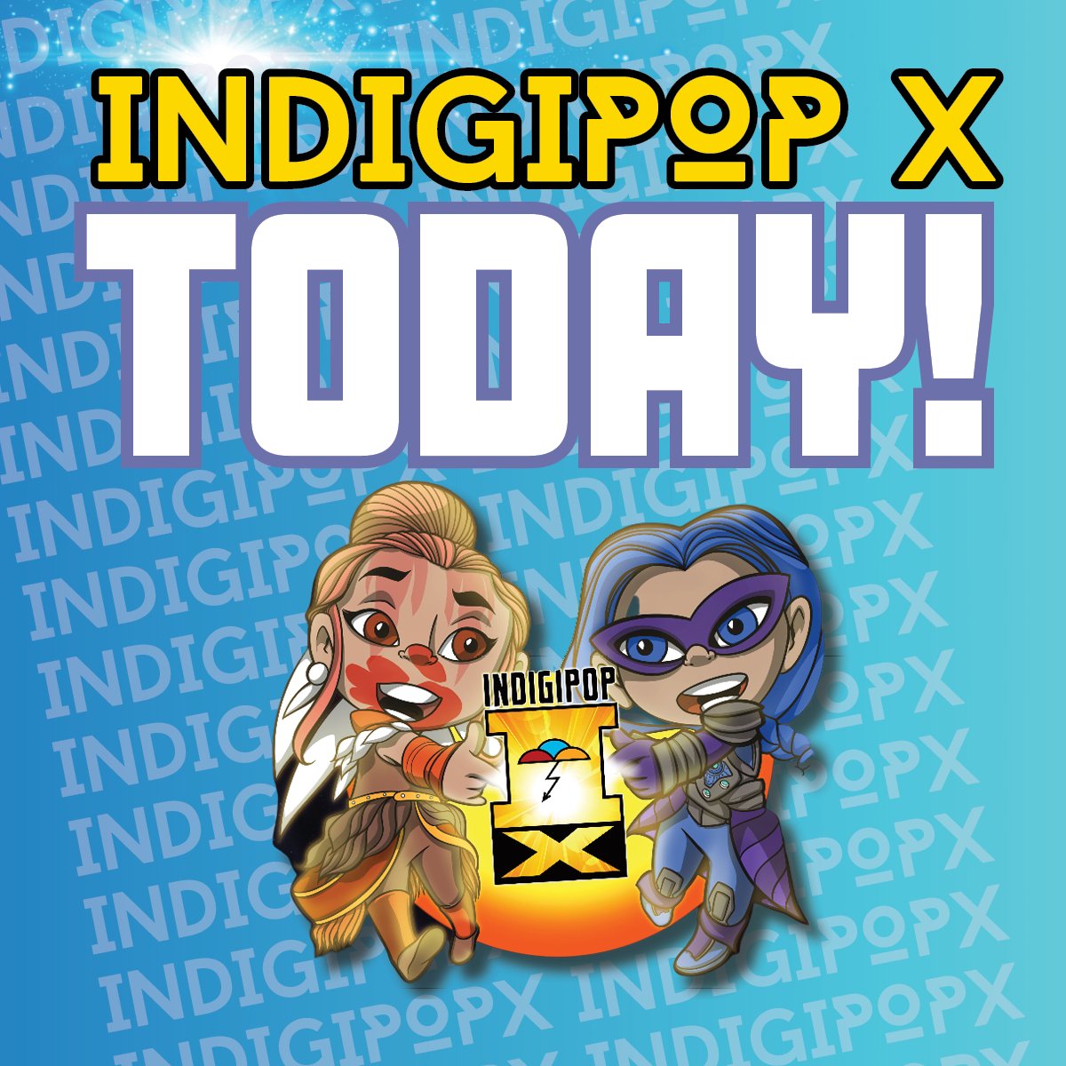 #INDIGIPOPX IS HERE! FRIDAY IS EDUCATION DAY! Highlights: ⭐️Navajo Star Wars ⭐️ Puppetry Performance & Parade ⭐️ Youth Cosplay Stickball ⭐️ & More! Full program ➡️ indigenouscomiccon.com/programming-de… 📍@FAMokMuseum 🎟️ indigipopx.com (tix + info) #IPXatFAM #EveryoneWelcome