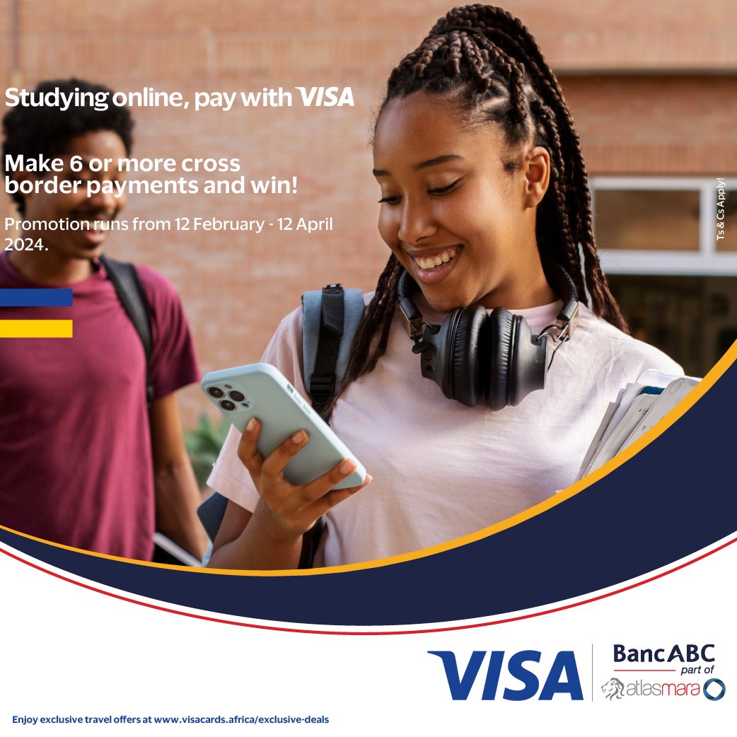 🌟🐰 Easter just got egg-stra special with Visa! 🐣💳Hop on over to amazing savings and delightful surprises with @BancabcZW Visa this Easter! 🎉🌷 🌟🐇 Don’t miss out – join the Visa Easter fun today! 🥚💳 #VisaEaster #BancABCVisa 💳 #CashlessConvenience 🛍️