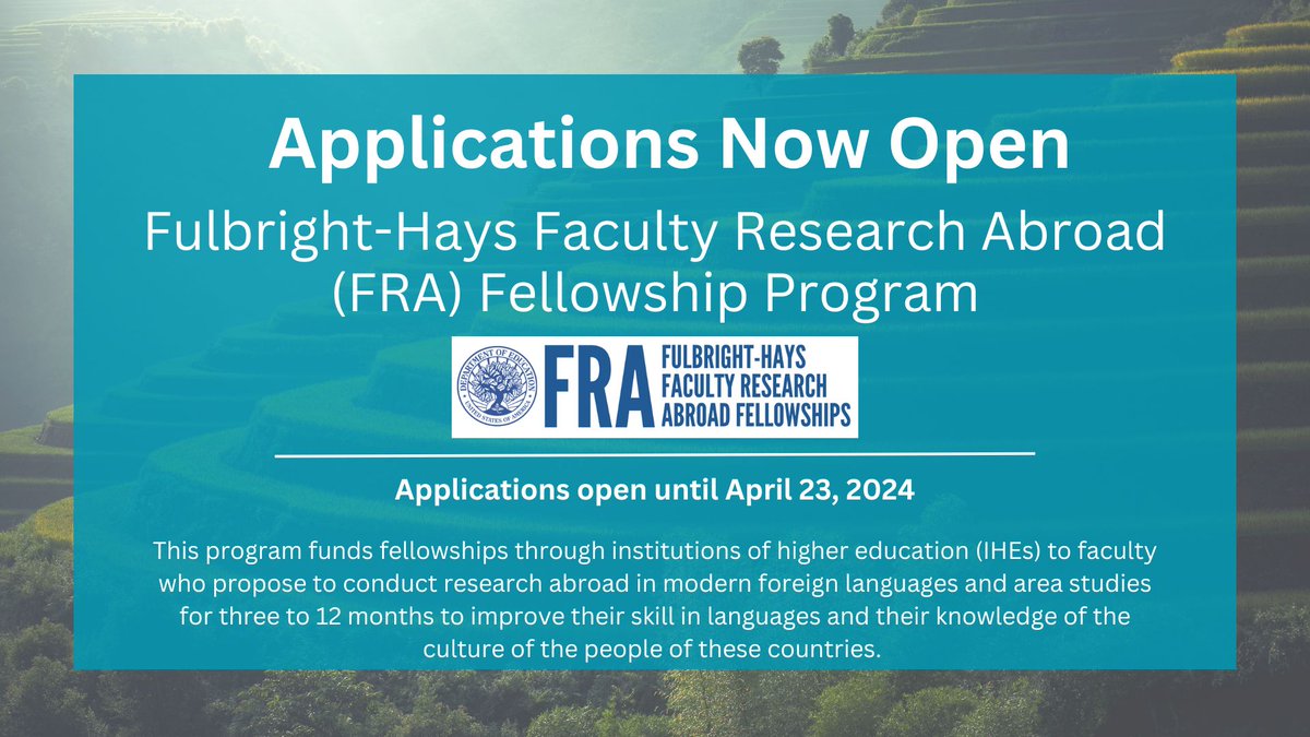 What you seek is seeking you~ #BeGlobalReady with #FulbrightHays & #ApplyNow #HigherEd #Research #Faculty #IHEs #ResearchGrants #Abroad #Fellowships #FundingOpportunity