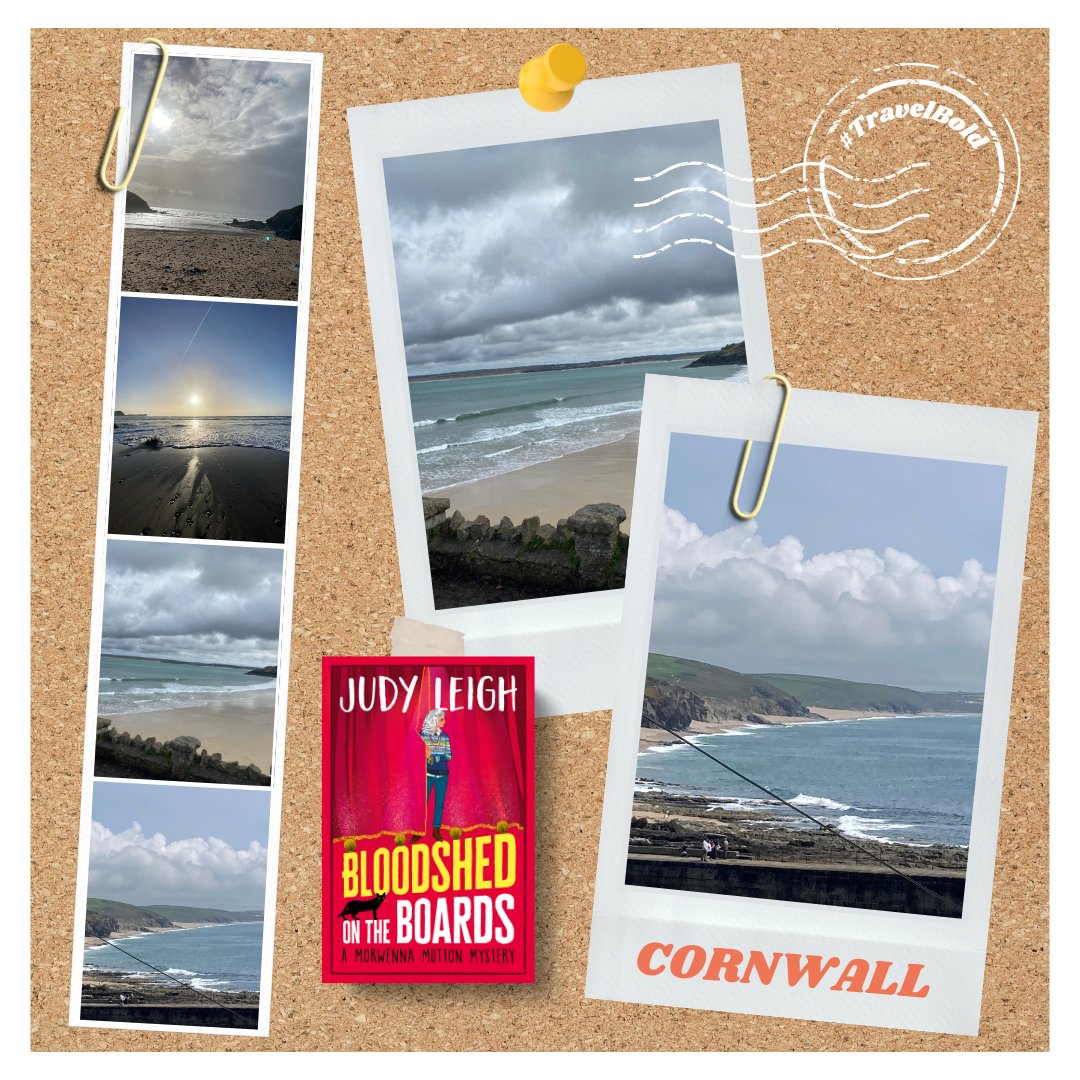 Fancy a trip to Seal Bay, in Cornwall? 🌊 Get your copy of #BloodshedOnTheBoards by @JudyLeighWriter and solve a mystery in this idyllic Cornish coastal community! 🔍 mybook.to/bloodshedboard…
