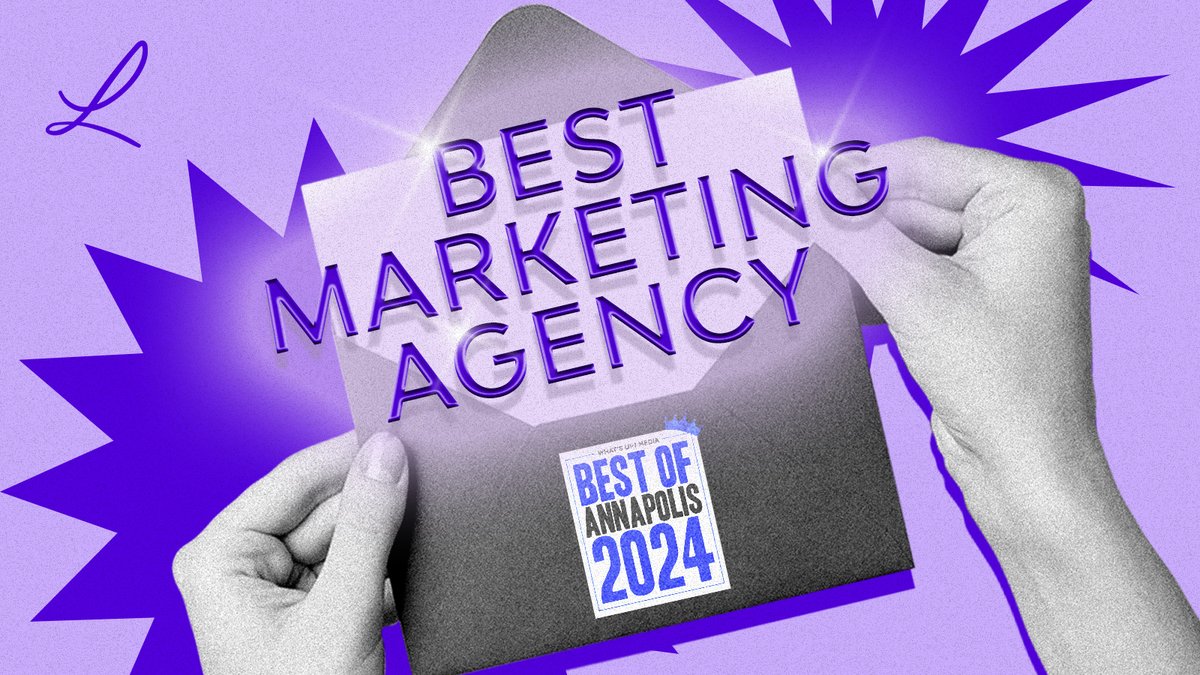 LiquifiedAgency's tweet photo. A HUGE thanks to everyone who voted us #Annapolis' Best Marketing Agency in @whatsupmags Best of 2024 awards. We couldn't have done it without you!

To say we're honored is an understatement. https://t.co/0LxBx5vf3z