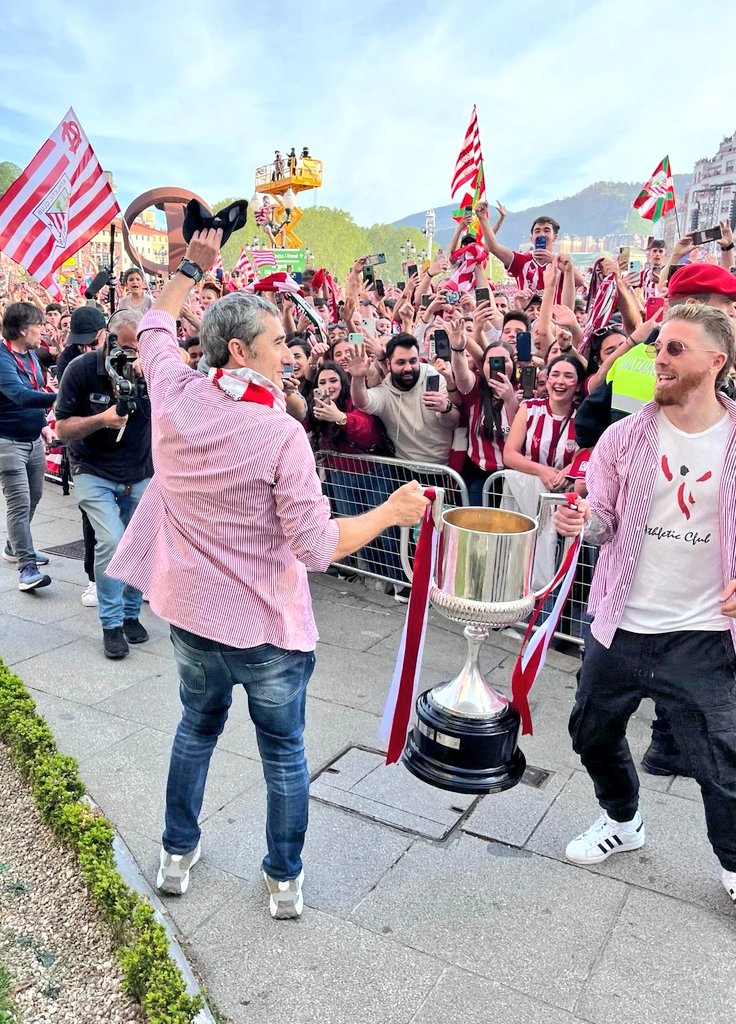 Ernesto Valverde. Iker Muniain. And the Copa del Rey 🏆