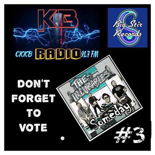 Thanks to you “Someday” is rising on the KB Radio indie top 40 chart!! Thanks everyone we really appreciate the support. Thanks for the Votes kbradio.online/votingcharts (The New Album is out now Worldwide: bigstirrecords.com/the-incurables #KBRadio #TheIncurables #GarageRock
#BigStirRecords