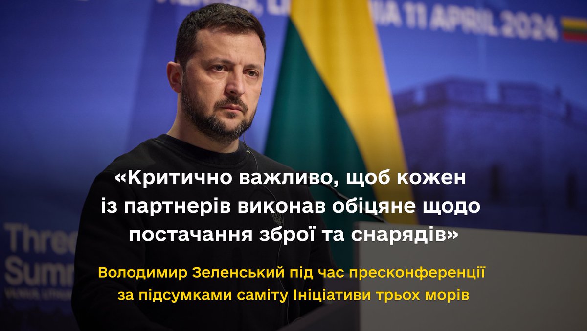 Саме цього року потрібно сконцентрувати весь спільний потенціал на тому, щоб захистити і Україну, і незалежність кожного народу, який межує з Росією. Про це Президент Володимир Зеленський заявив під час пресконференції за підсумками саміту Ініціативи трьох морів. Дізнатись…