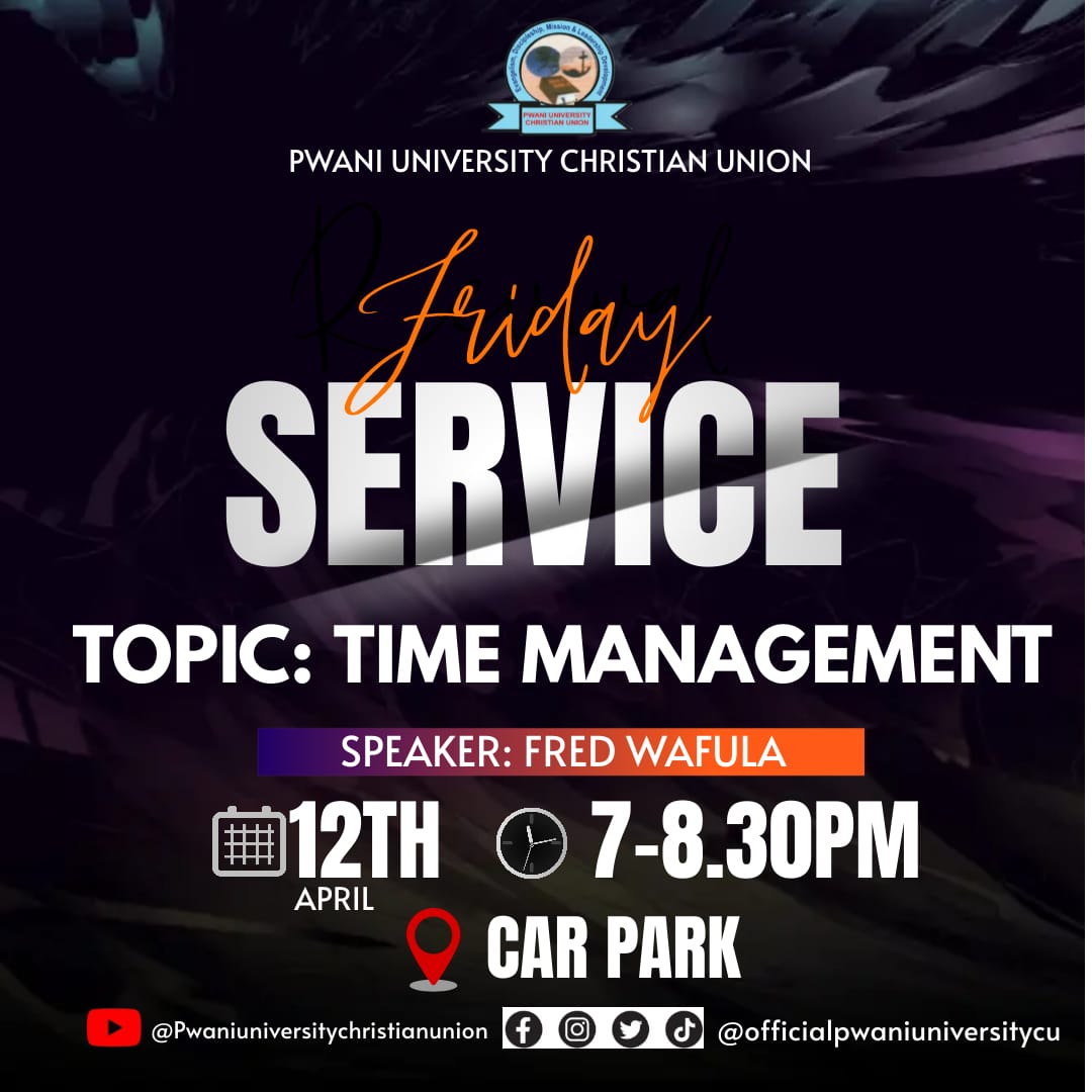 PucUnion's tweet image. Welcome to our Friday Service 🤗