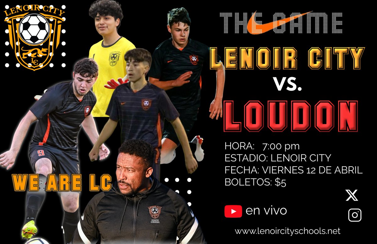 @LchsBoys vs. @LoudonSoccer at Lenoir City 4/12/24 @LenoirCitySch