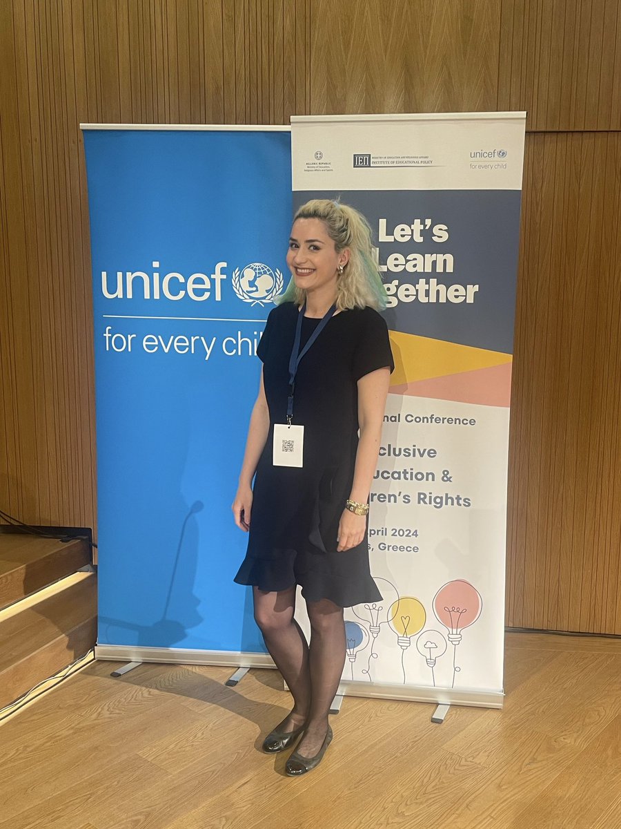 First International Conference on “Inclusive Education and Children’s Rights” by @UNICEF_Greece @MinEduGR and the institute of educational policy #iec2024 #letslearntogether