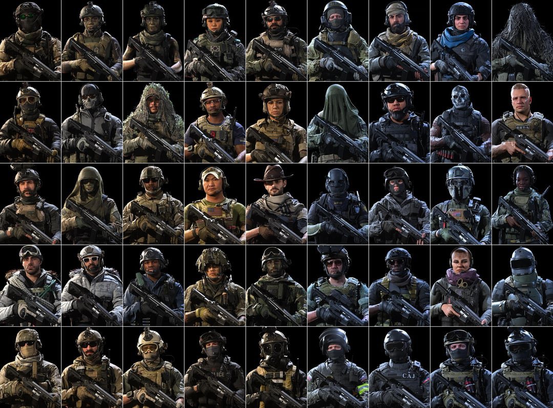 @live_red7 @Kwasps Once again I do not care and you have zero point. I’m aware that 2019 had not milsim skins, obviously. That’s fine, because in 2019, I had the option to choose between that and all these skins I like more. I do not fucking have that in MW3 and that’s fucking lame.