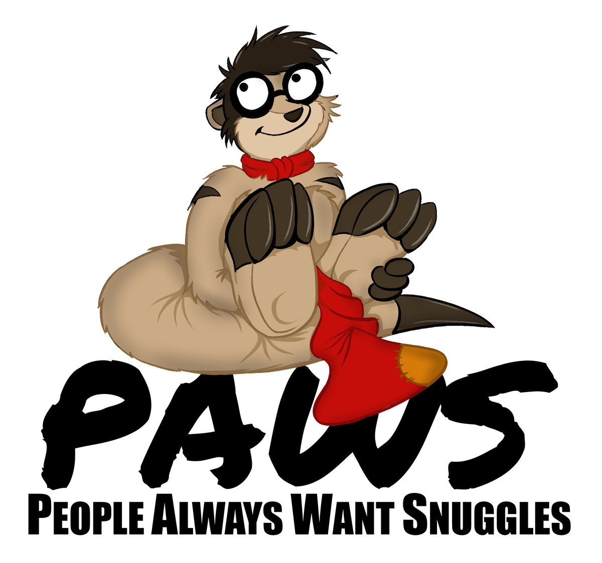 Do you like PAWS? (People Always Want Hugs) I sure do! New @artworktee merch available at: artworktee.com/collections/pa… #Furry #Fursuit #FurryFandom