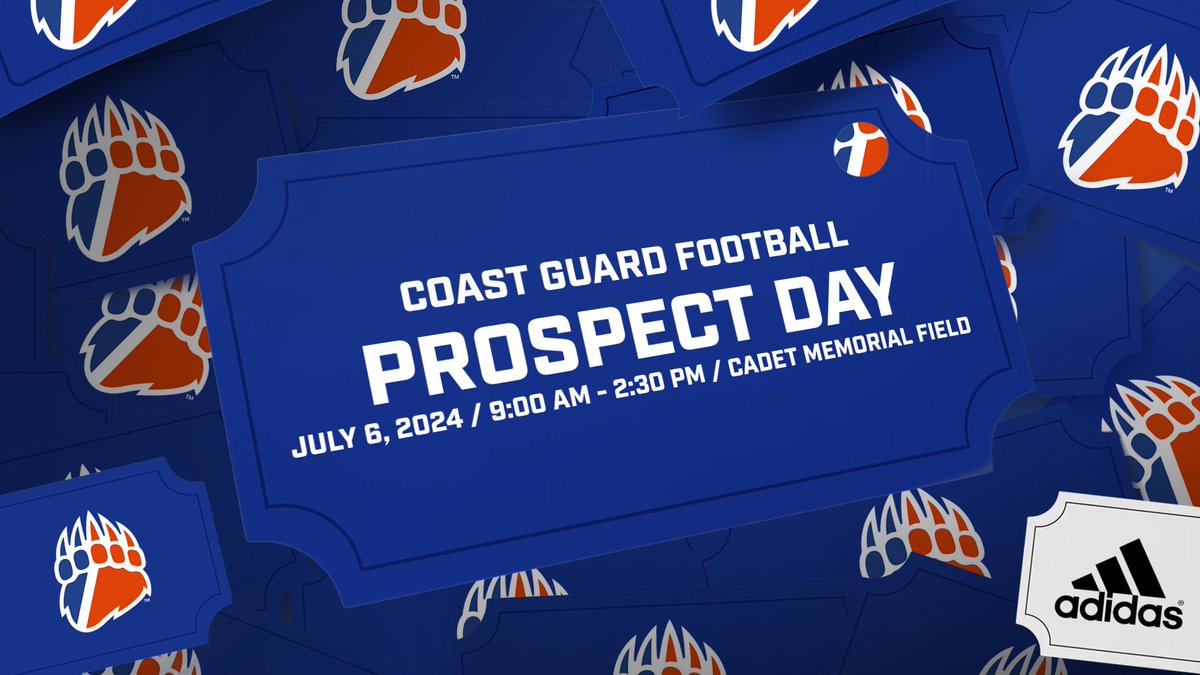 For the 2nd consecutive year @USCGA_Football is proud to be hosting a 1-Day Prospect Camp. Click on the link below to register and we hope to see you in July. uscgabears.hometownticketing.com/embed/event/46…… 📷